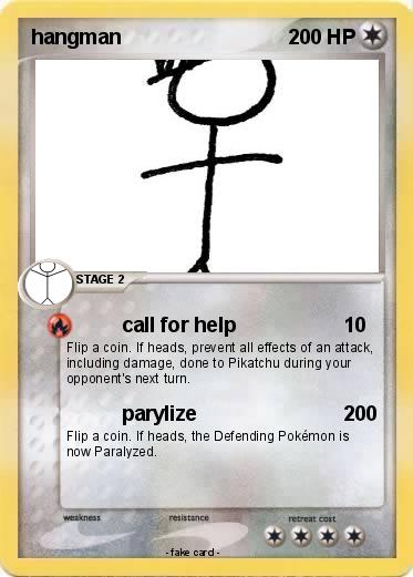 Pokemon hangman