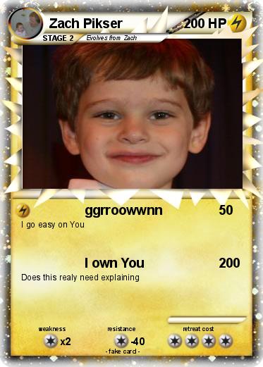 Pokemon Zach Pikser