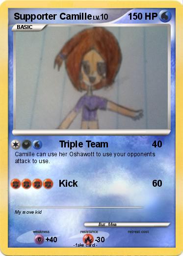 Pokemon Supporter Camille