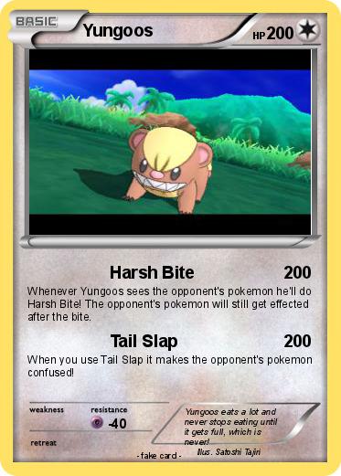 Pokemon Yungoos
