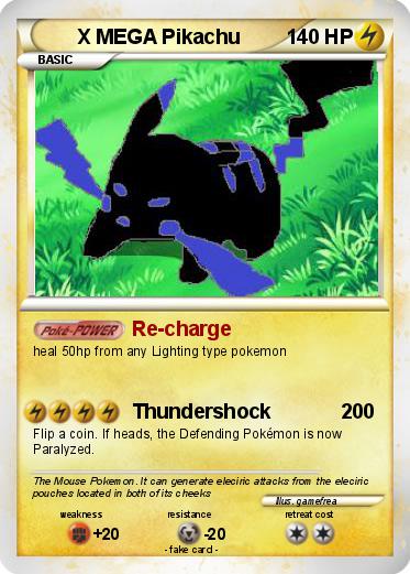 Pokemon X MEGA Pikachu