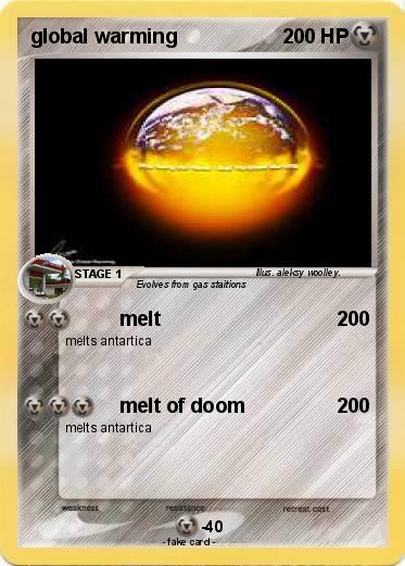 Pokemon global warming