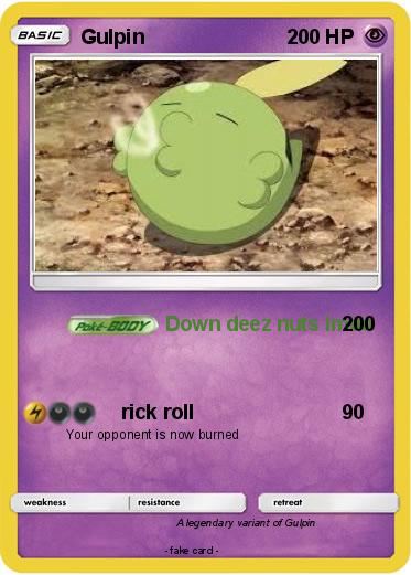 Pokemon Gulpin