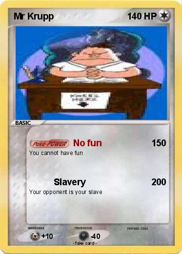 Pokemon Mr Krupp