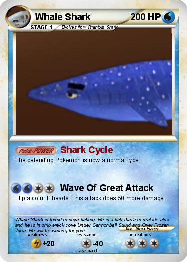 Pokemon Whale Shark