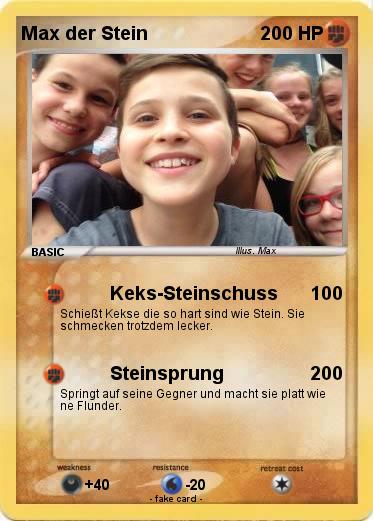 Pokemon Max der Stein