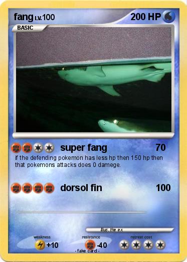 Pokemon fang
