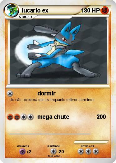 Pokemon lucario ex