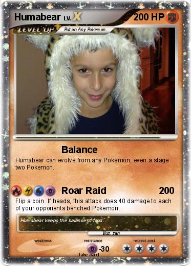 Pokemon Humabear