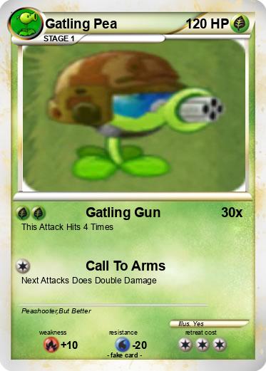 Pokemon Gatling Pea