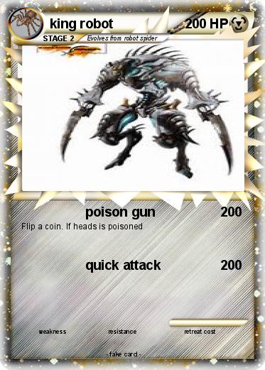 Pokemon king robot