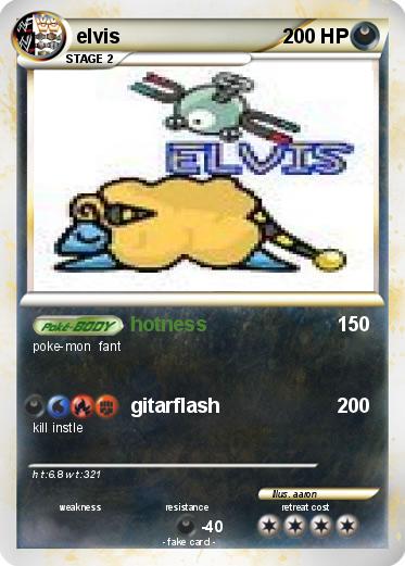 Pokemon elvis