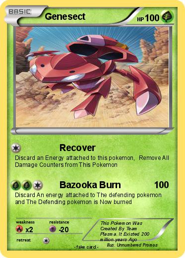 Pokemon Genesect