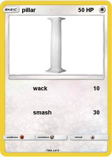 Pokemon pillar