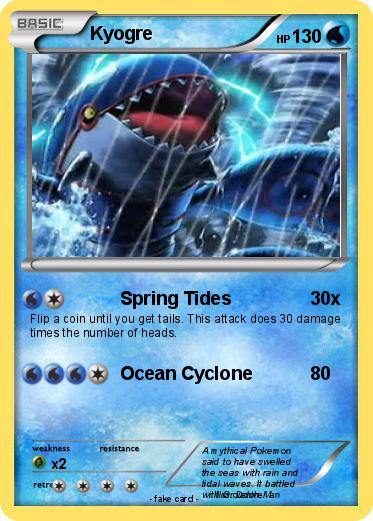 Pokemon Kyogre