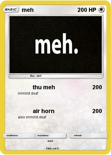 Pokemon meh