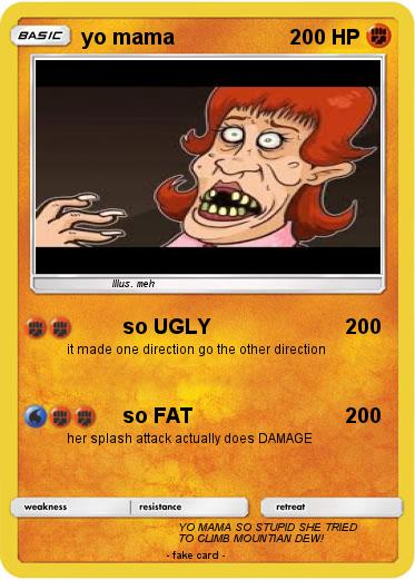 Pokemon yo mama