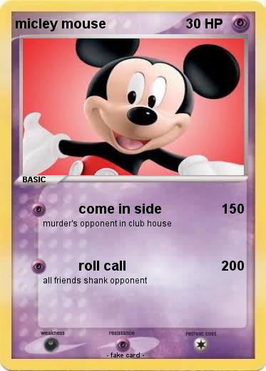 Pokemon micley mouse