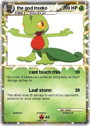Pokemon the god treeko