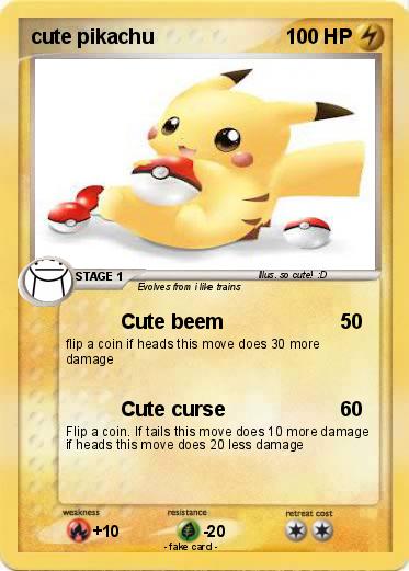 Pokemon cute pikachu