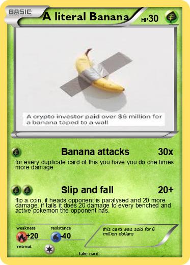 Pokemon A literal Banana