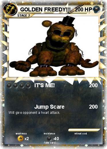 Pokemon GOLDEN FREEDY!!!