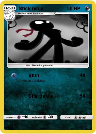 Pokemon Stick ninja