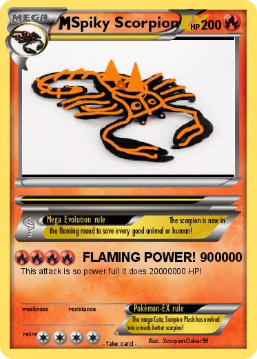 Pokemon Spiky Scorpion