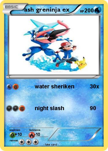 Pokemon ash greninja ex