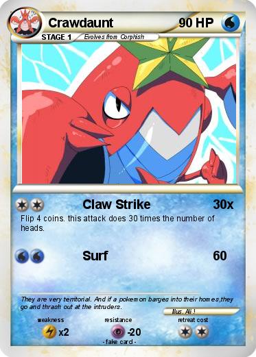 Pokemon Crawdaunt