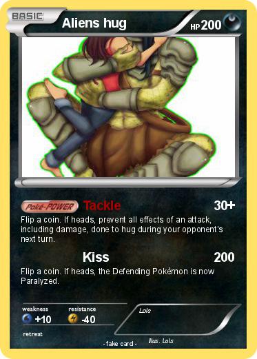 Pokemon Aliens hug