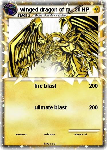 Pokemon winged dragon of ra