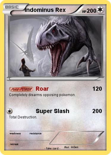 Pokemon Indominus Rex