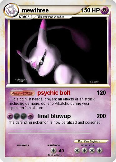 Pokemon mewthree