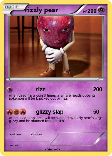 Pokemon rizzly pear