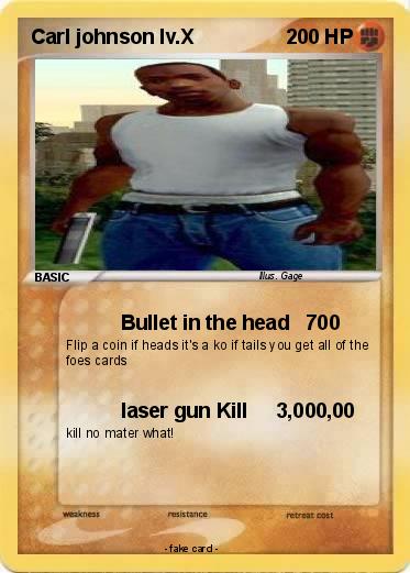 Pokemon Carl johnson lv.X