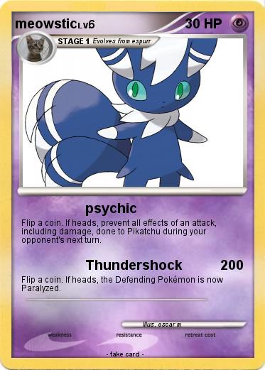 Pokemon meowstic
