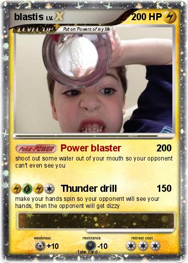 Pokemon blastis