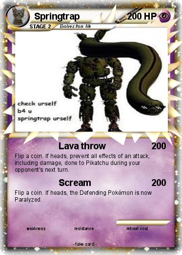 Pokemon Springtrap
