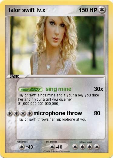 Pokemon talor swift lv.x