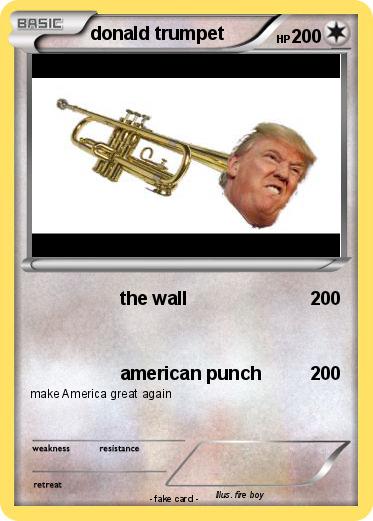 Pokemon donald trumpet