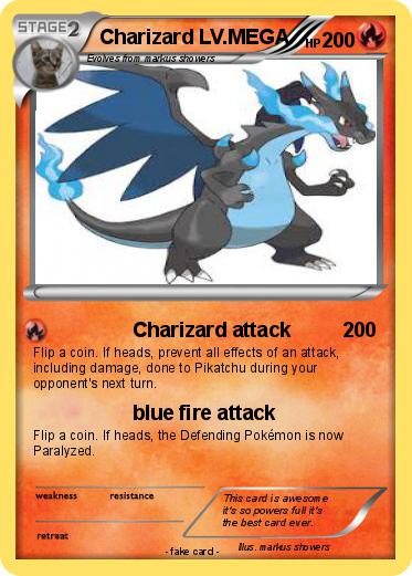 Pokemon Charizard LV.MEGA