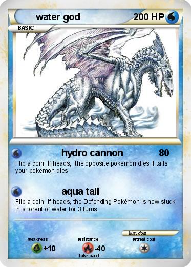 Pokemon water god