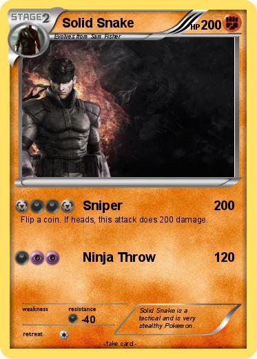 Pokemon Solid Snake