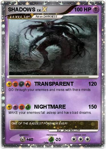 Pokemon SHADOWS Pokemon SHADOWS