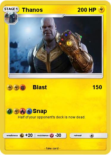 Pokemon Thanos