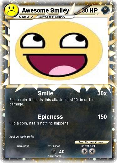 Pokemon Awesome Smiley
