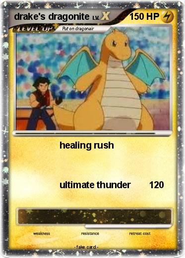Pokemon drake's dragonite