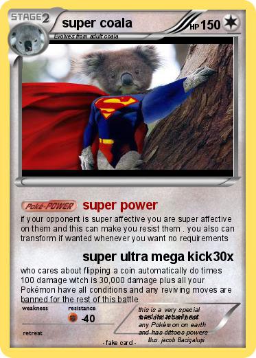 Pokemon super coala