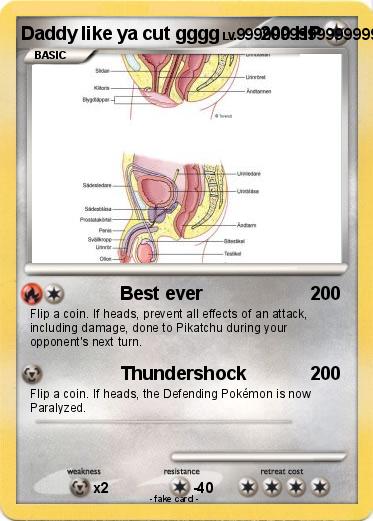 Pokemon Daddy like ya cut gggg